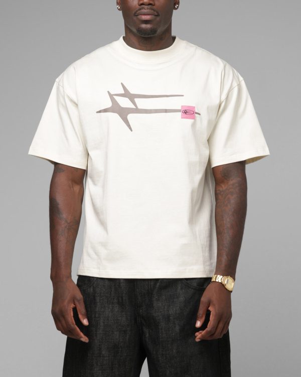 Loiter Hybrid Premium T-Shirt Beige
