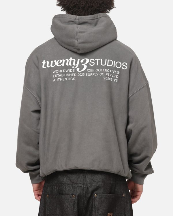 XXII Collectives Hoodie Charcoal/White