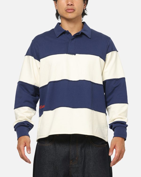 Carre Off Grid Rugby Shirt Navy