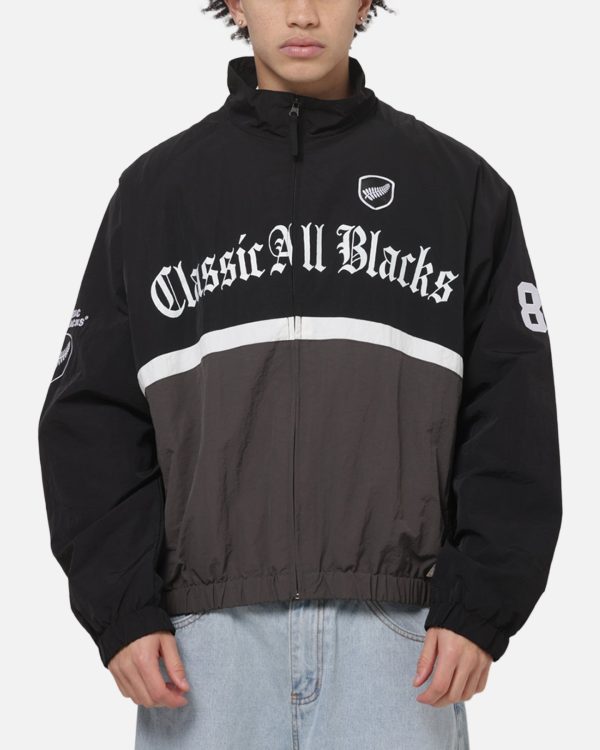 Mitchell & Ness All Blacks Spray Jacket Black