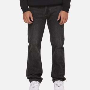Saint Morta Verra Distressed Jeans Black Smoke Vintage
