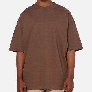 American Thrift Everyday Oversized T-Shirt Brown
