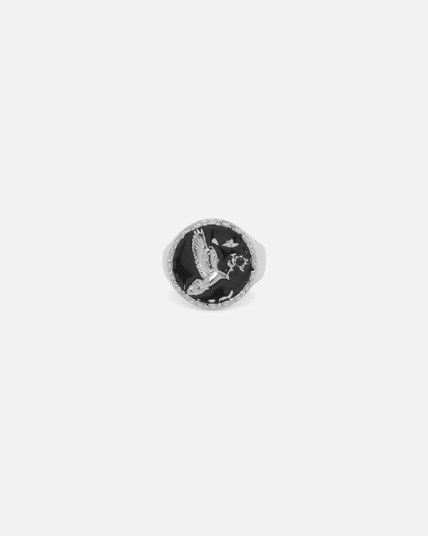 Saint Morta Doves Ring White Gold
