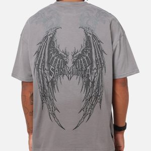 Saint Morta Matriarch Boxy T-Shirt Pigment Washed