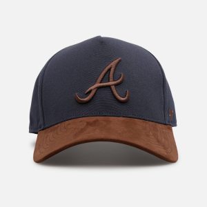 47 Brand Atlanta Braves 'Blueberry Pie' Offside DT Snapback Vintage Navy