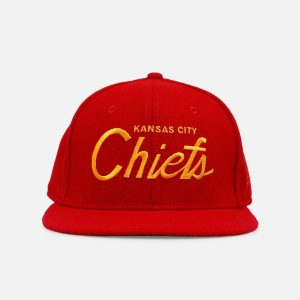 New Era Kansas City Chiefs 'NFL Script' 9FIFTY Snapback Official Team Color