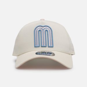 New Era Mexico National Baseball Team 'Pastel' 9FORTY A-Frame Snapback Chrome White