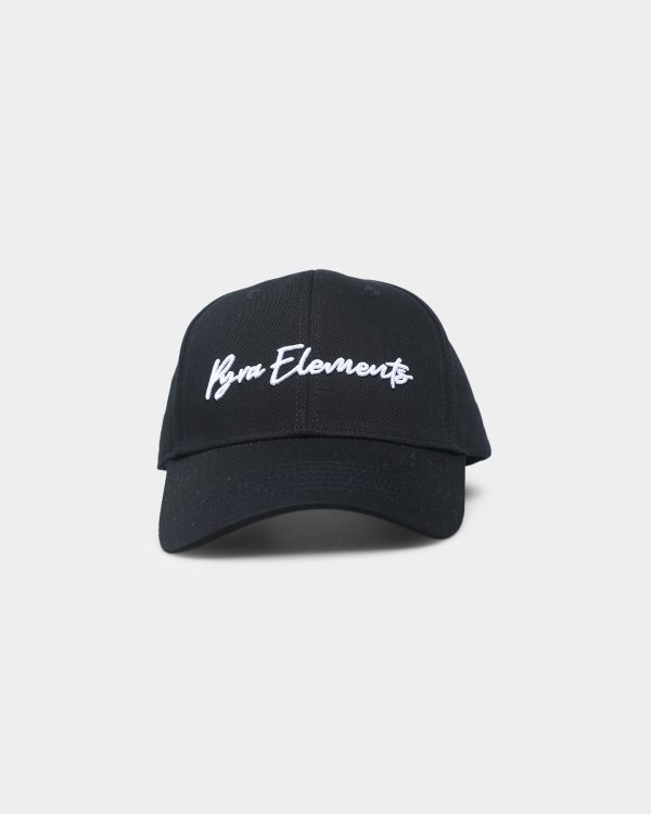 Pyra Script Snapback Black/white