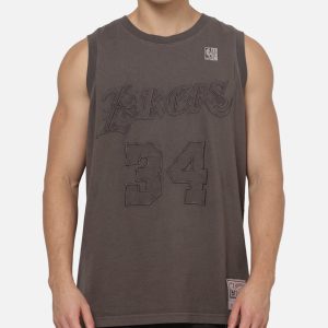 Mitchell & Ness Los Angeles Lakers Shaquille O'Neal Summer Tank Faded Slate